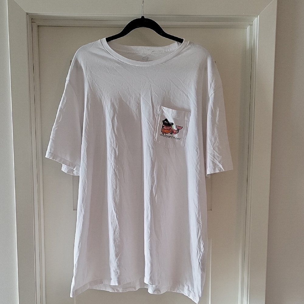Vineyard Vines White Short Sleeve Tee